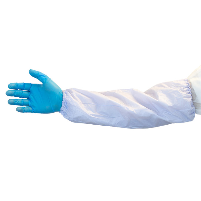 Polypropylene Pack of 200 Safety Zone DSPP-18-200 Sleeve 18 Size White