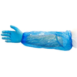 blue-polyethylene-sleeves-elastic-ends