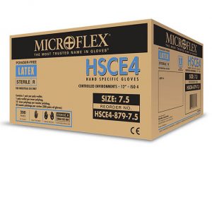 Microflex® Sterile Latex Gloves HSCE4-879, Hand Specific