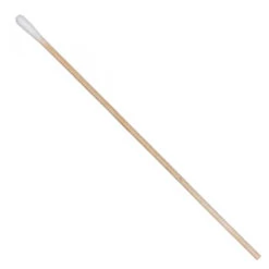 6" Cotton Tipped Applicator, Wood Handle