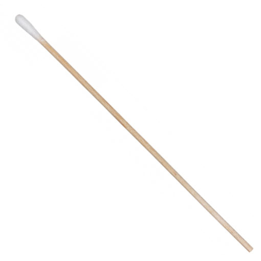 6" Cotton Tipped Applicator, Wood Handle