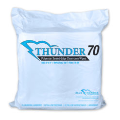 Thunder 70 Polyester Sealed-Edge Cleanroom Wipes