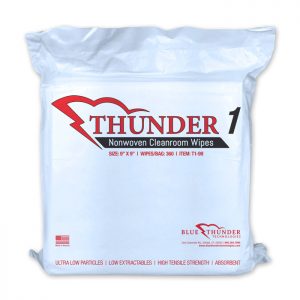 Thunder 1 Nonwoven Class 100-1000 Cleanroom Wipes