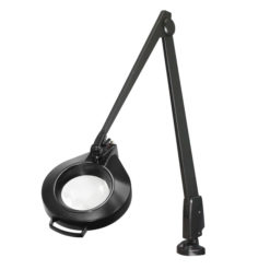 Dazor LMC200-5-BK Circline LED 2.25X Clamp Magnifier, BK