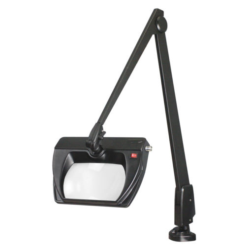 Dazor LMR200-BK LED Stretchview 1.75X Clamp Magnifier, BK