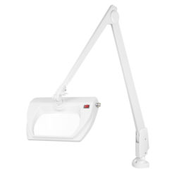 Dazor LMR200-WH LED Stretchview 1.75X Clamp Magnifier, WH