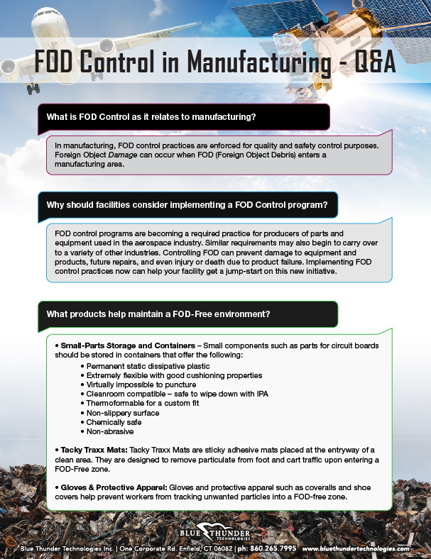 FOD Control in Manufacturing Q and A