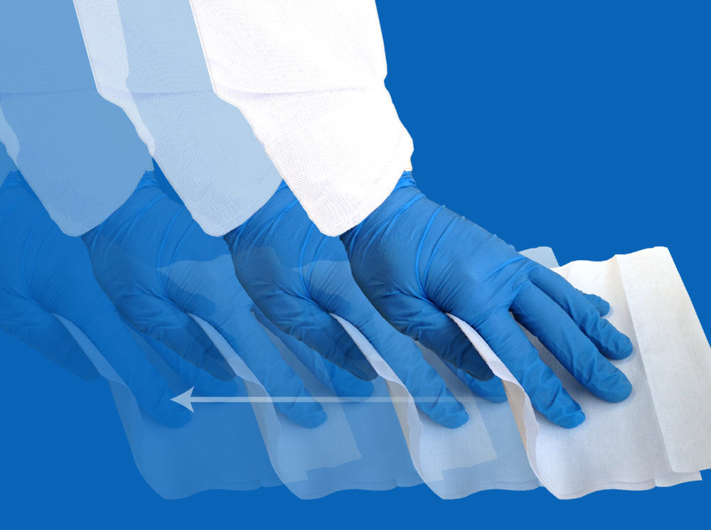 How To Wipe A Cleanroom Surface - Proper Wiping Technique