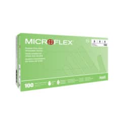 Microflex® Safety Series Clear Vinyl Powder-Free Industrial-Grade Gloves