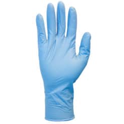 The Safety Zone Blue Nitrile Gloves, 8 Mil, Powder Free